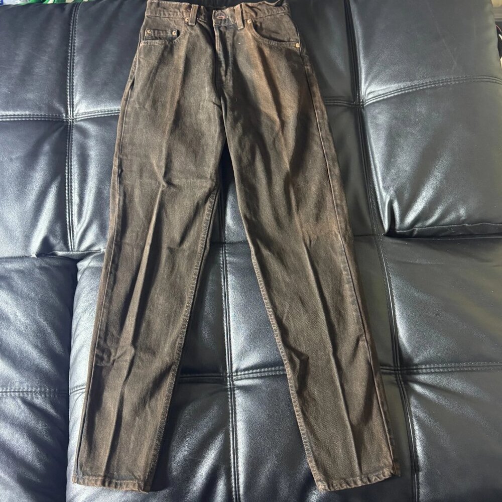 Levi's 550 Men's Tapered Leg Jeans Brown Denim‎ Relaxed Fit Workwear W29 L32